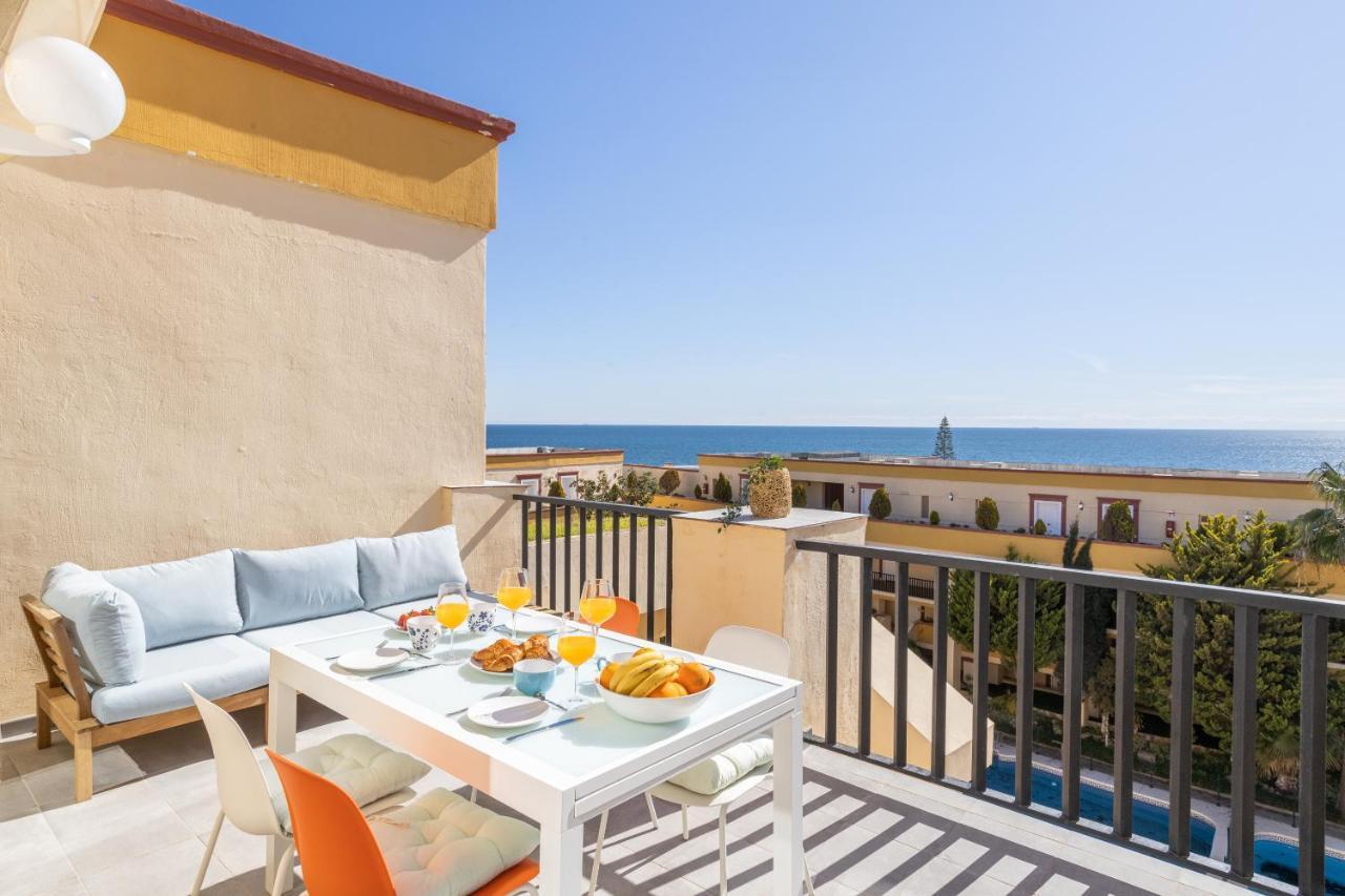 OleHolidays 344 Romana Playa con vistas al mar Marbella Exterior foto